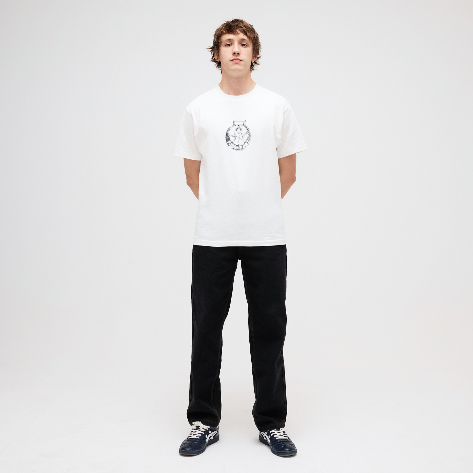 Pass~Port Workers Club Straight Leg Jean - Washed Black