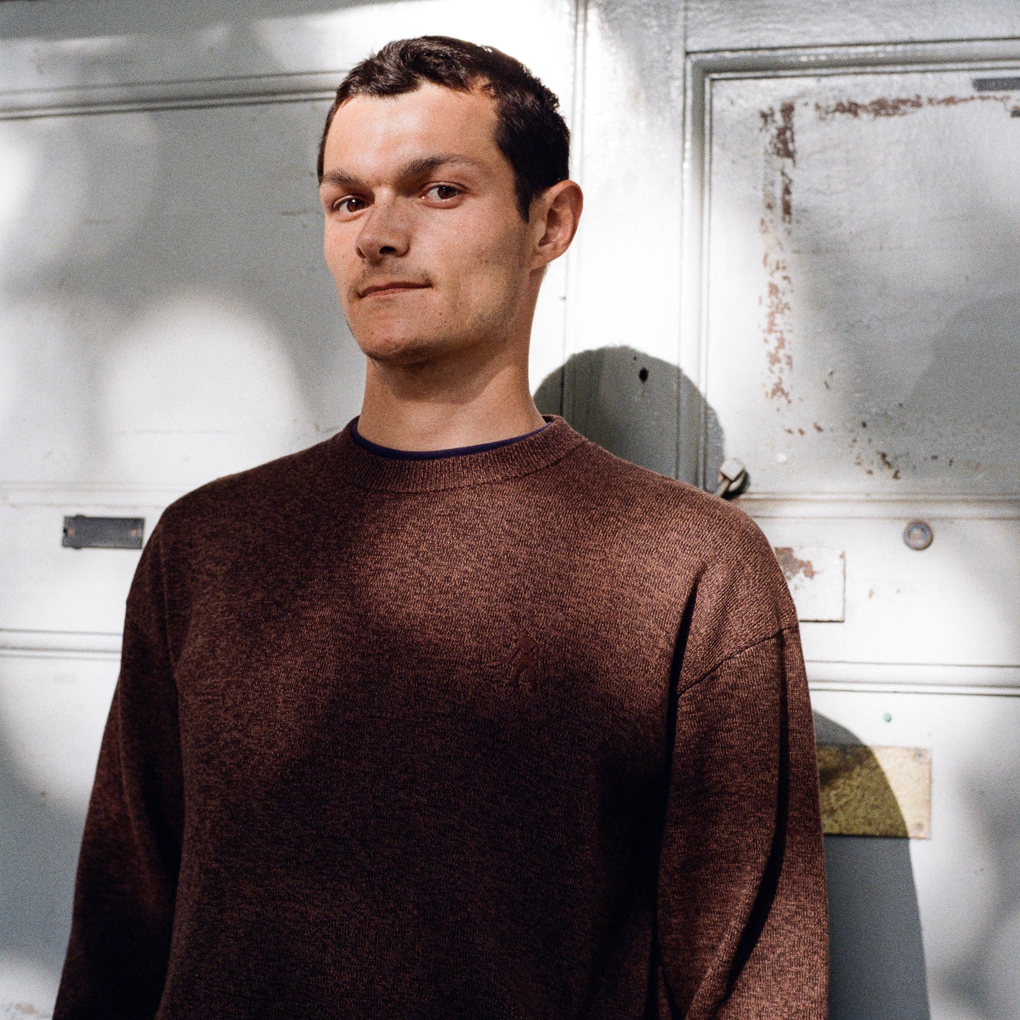 Pass~Port Heather Knit Sweater - Brown