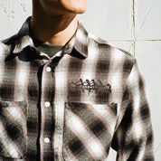 Pass~Port Canoe Workers Flannel - Grey