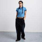 Pass~Port Striped Baby Polo - Blue