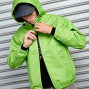Pass~Port Workers Rain Jacket - Chartreuse
