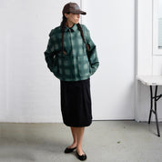 Pass~Port Workers Plaid Jacket - Hunter Green