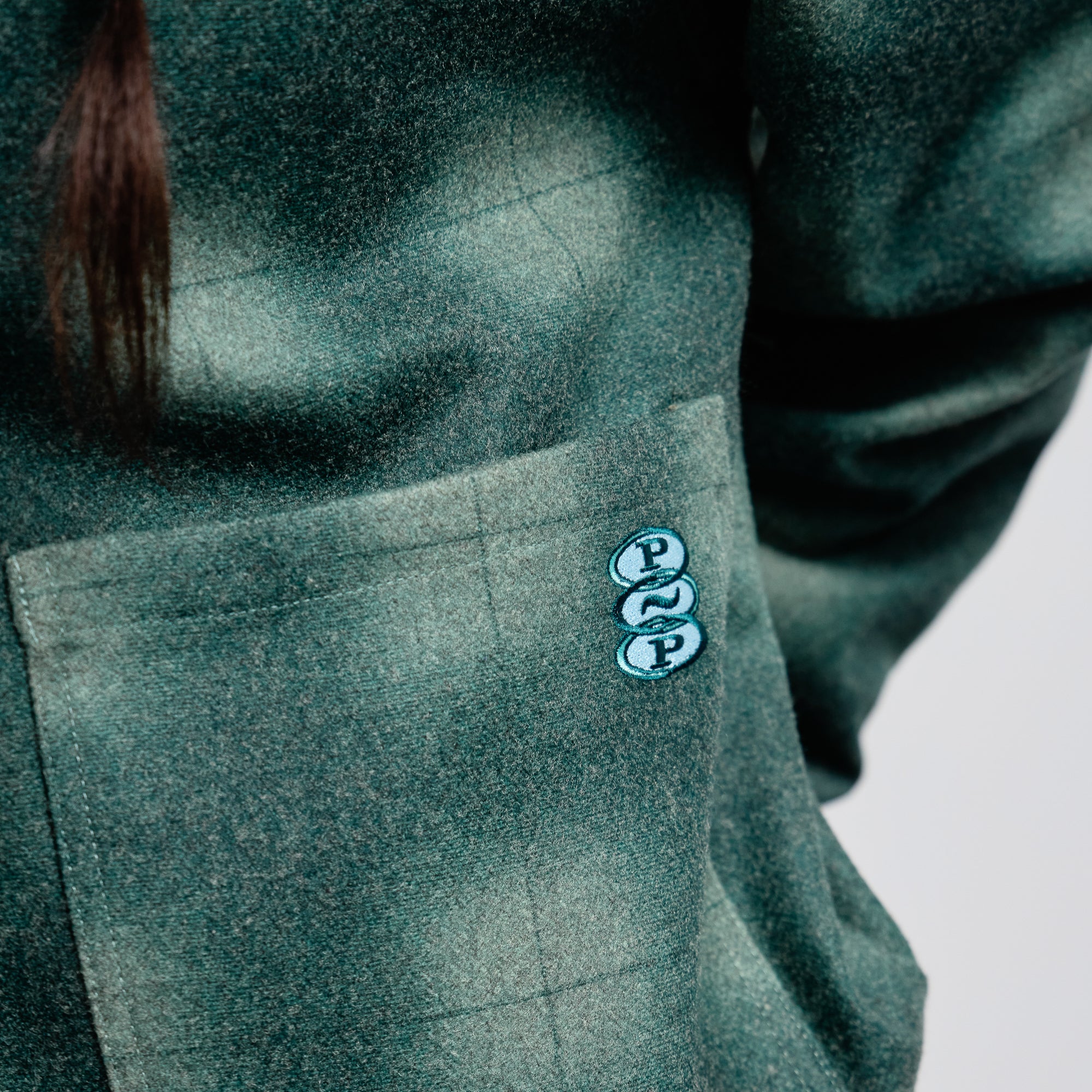 Pass~Port Workers Plaid Jacket - Hunter Green