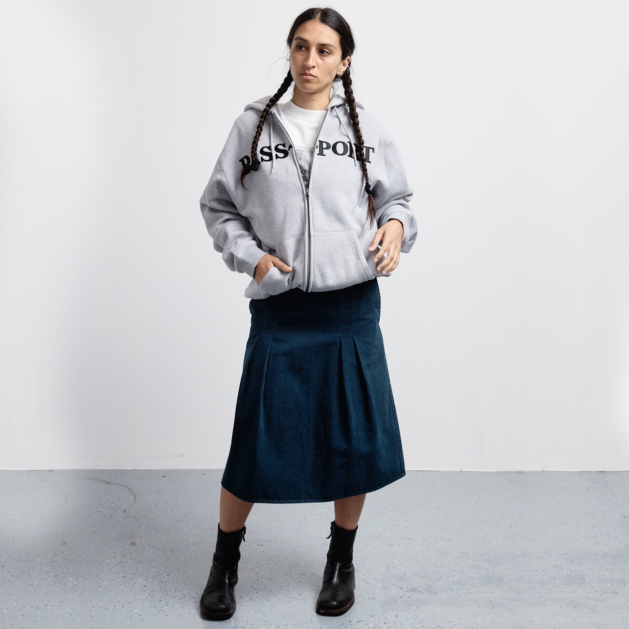 Pass~Port Leagues Club Skirt - Slate