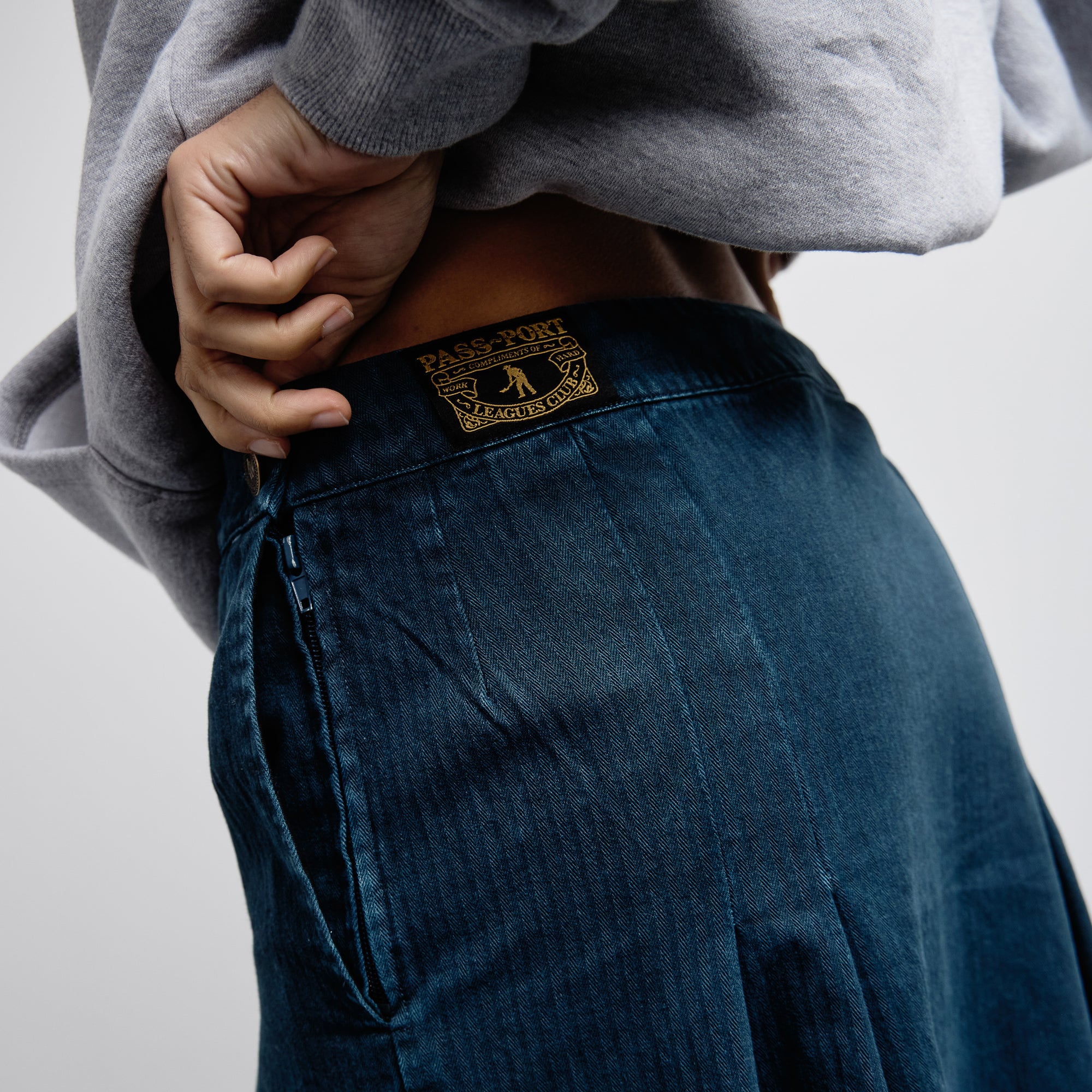Pass~Port Leagues Club Skirt - Slate