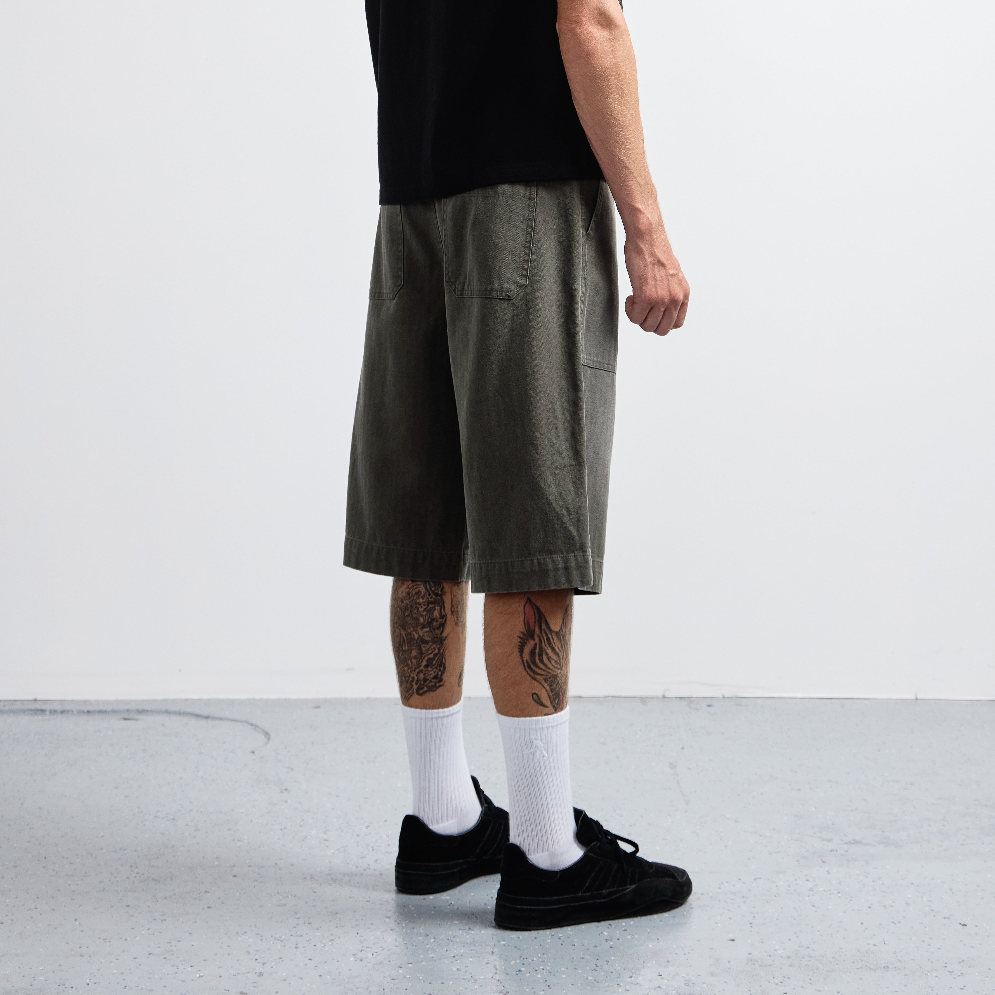Pass~Port Field Short - Military