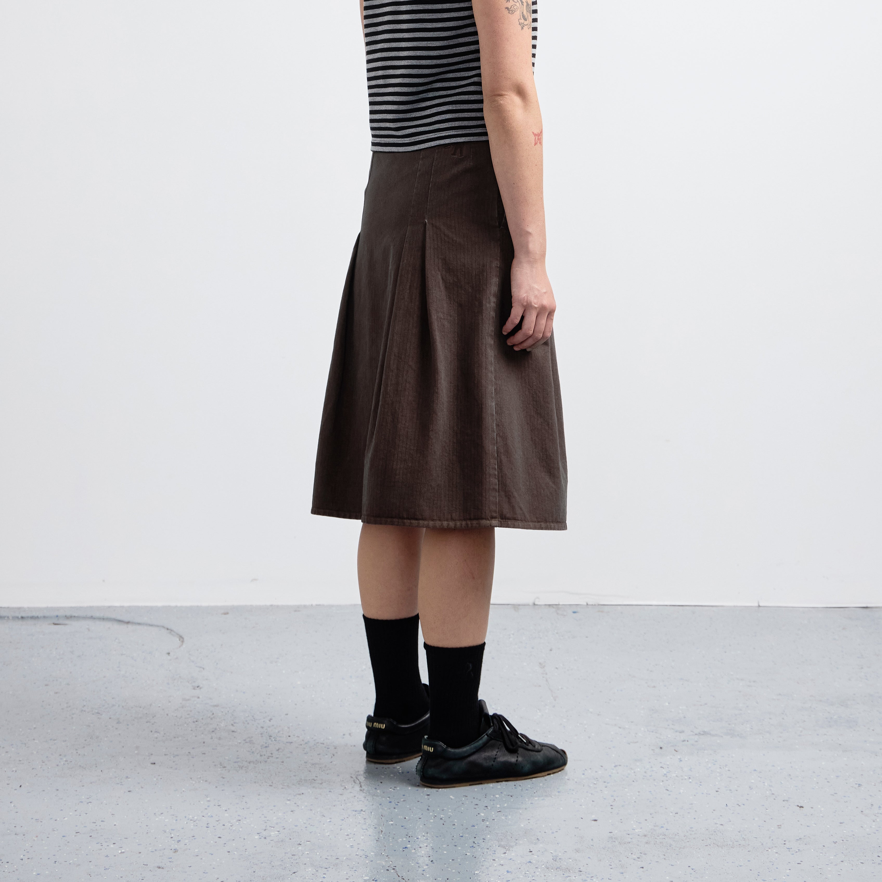 Pass~Port Leagues Club Skirt - Choc