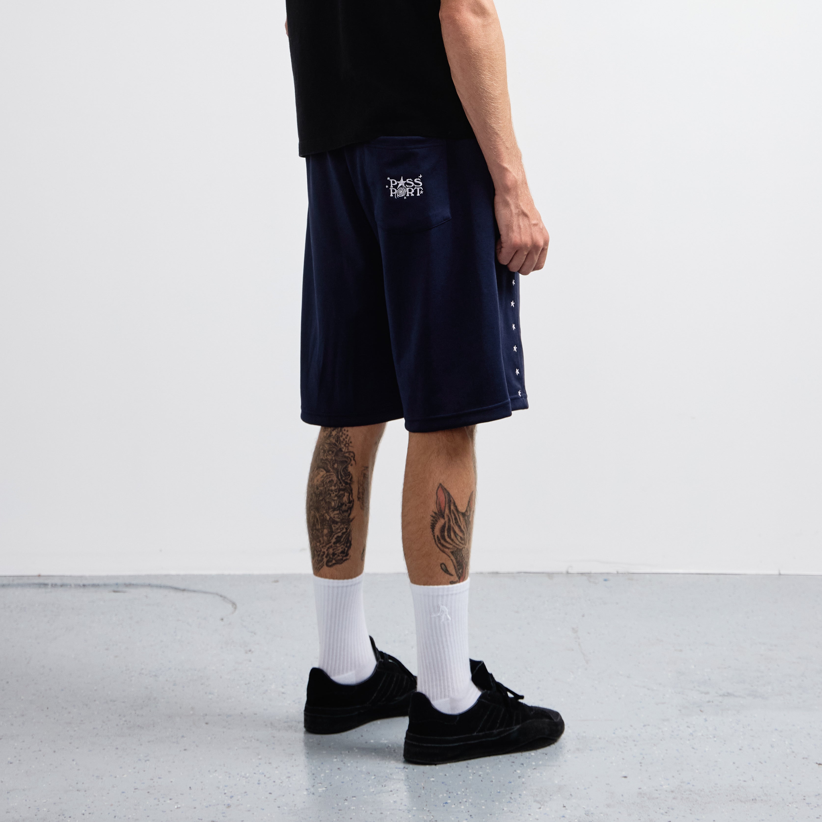 Pass~Port Stargazer Track Short - Navy