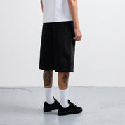 Pass~Port Workers Club 3/4 Jean Short - Faded Wash Black