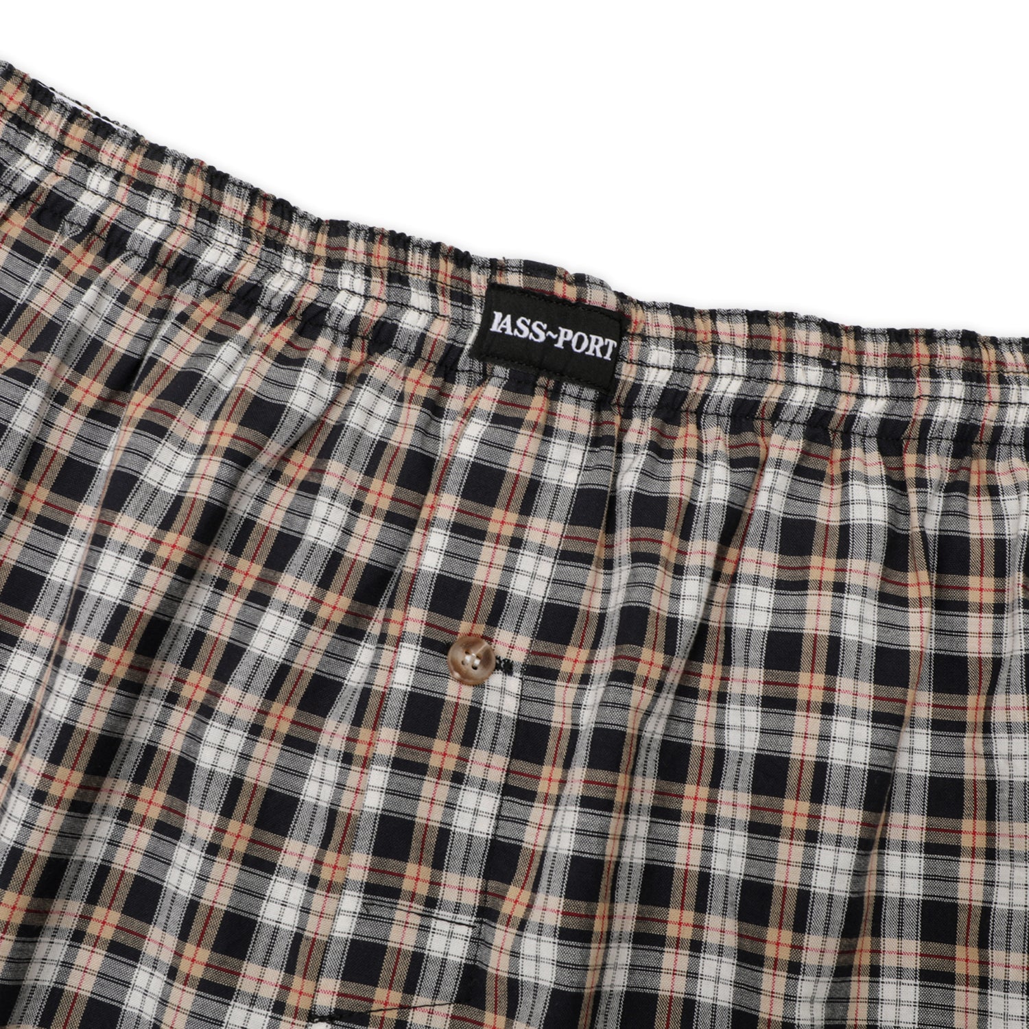 Pass~Port Boxer Short - Natural / Black