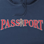Pass~Port Official Contrast Hood - Washed Navy