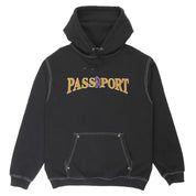 Pass~Port Official Contrast Hood - Washed Black