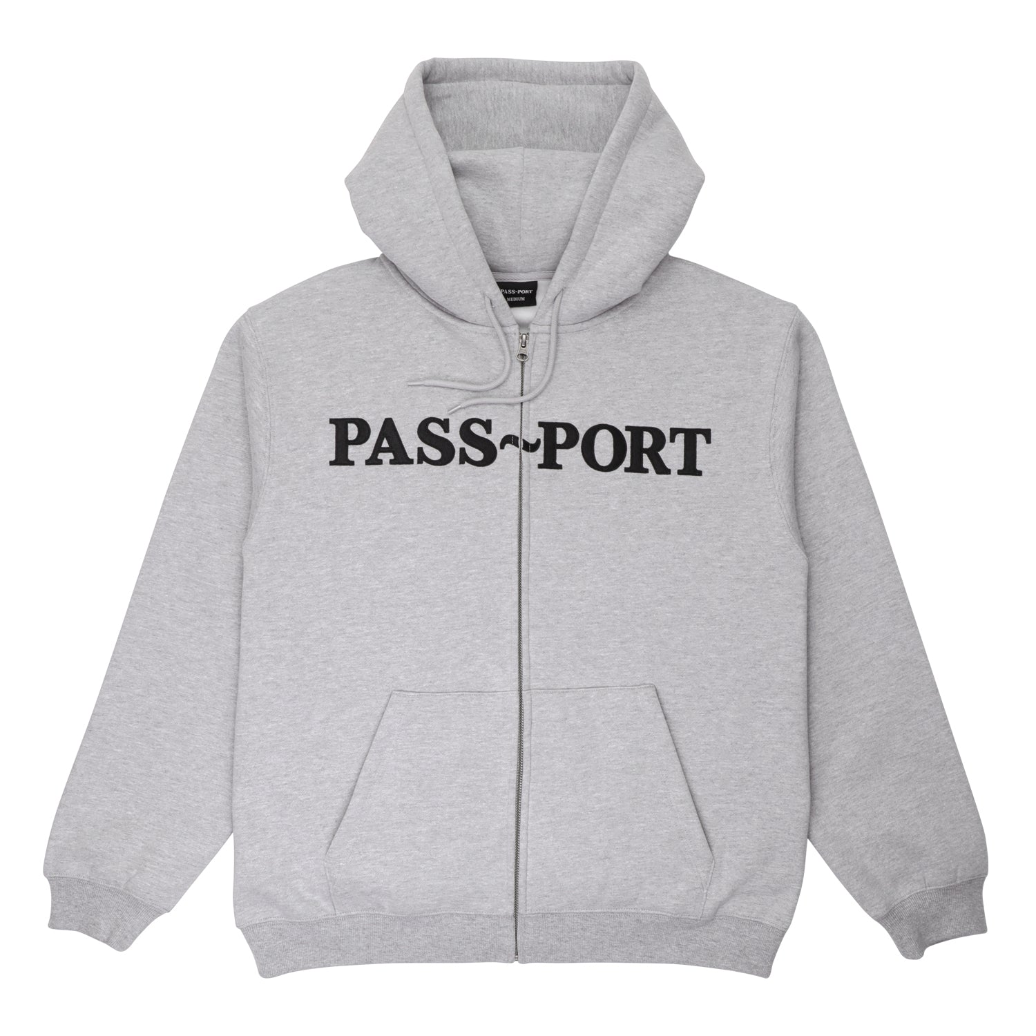 Pass~Port Official Zip Hood - Ash