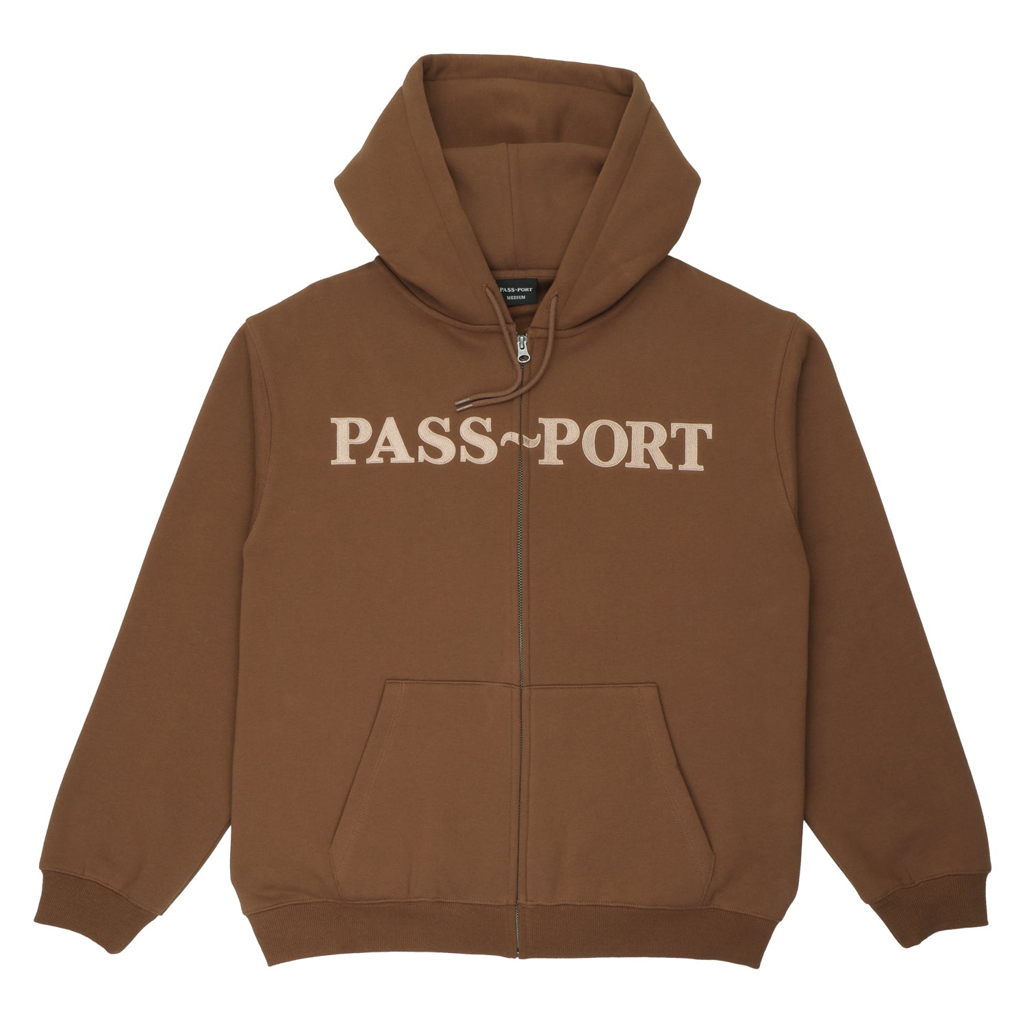 Pass~Port Official Zip Hood - Choc