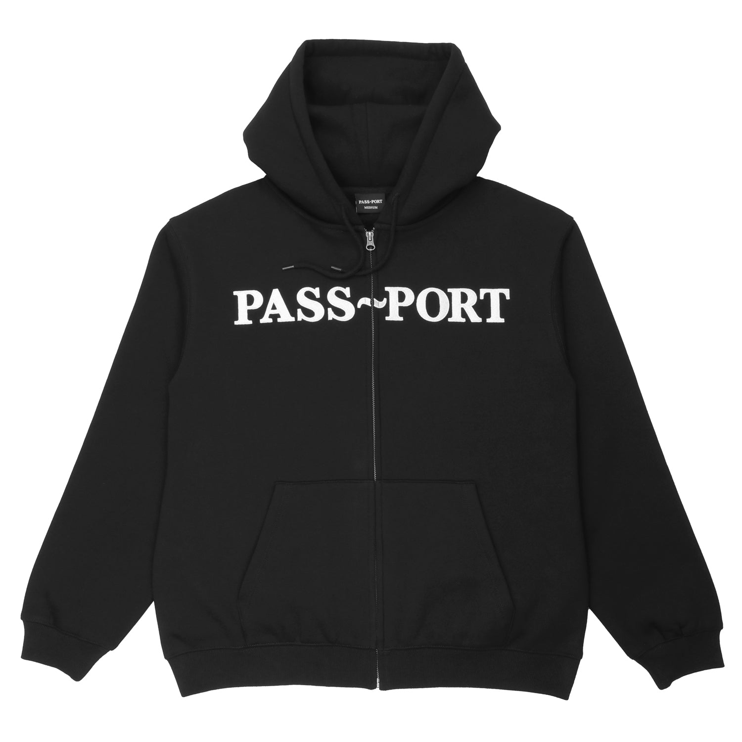 Pass~Port Official Zip Hood - Black