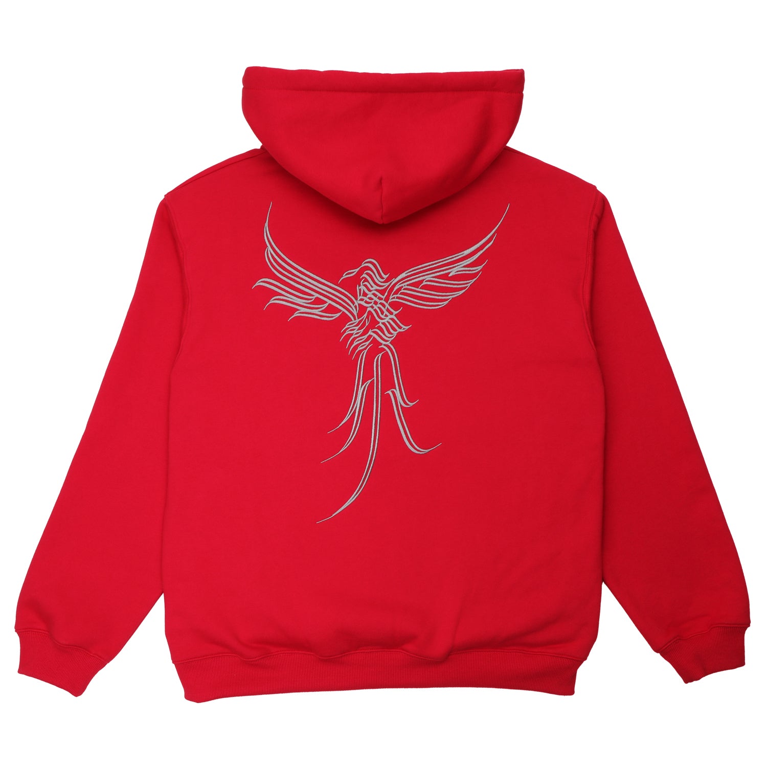 Pass~Port Calligraphy Zip Hood - Red