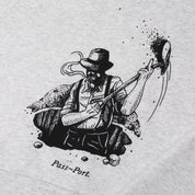 Pass~Port Dig Hood - White Marle