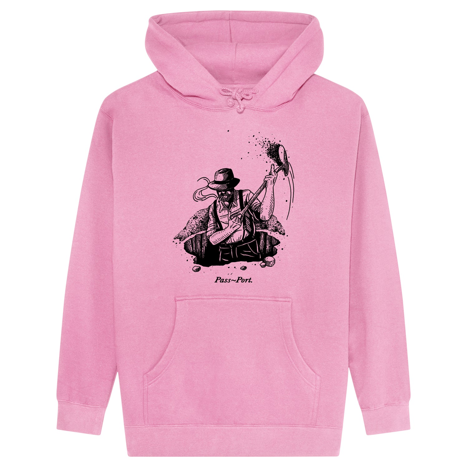 Pass~Port Dig Hood - Light Pink