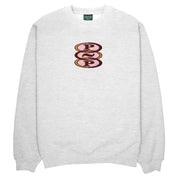 Pass~Port Hoops Sweater - White Marle