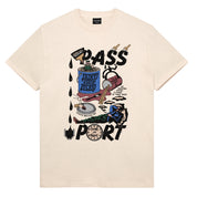 Pass~Port Shop Rules Tee - Natural