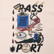 Pass~Port Shop Rules Tee - Natural