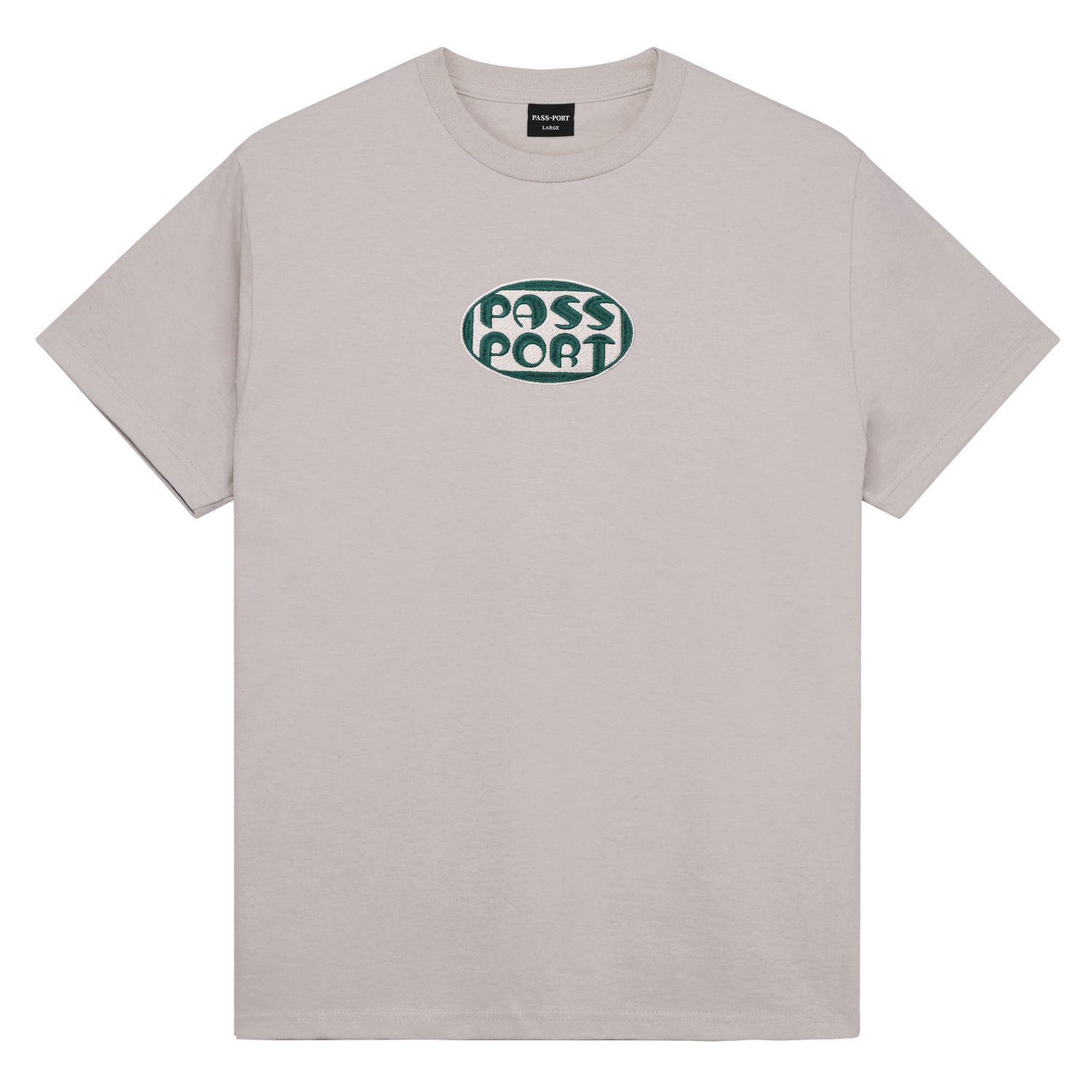 Pass~Port Rounded Tee - Stone