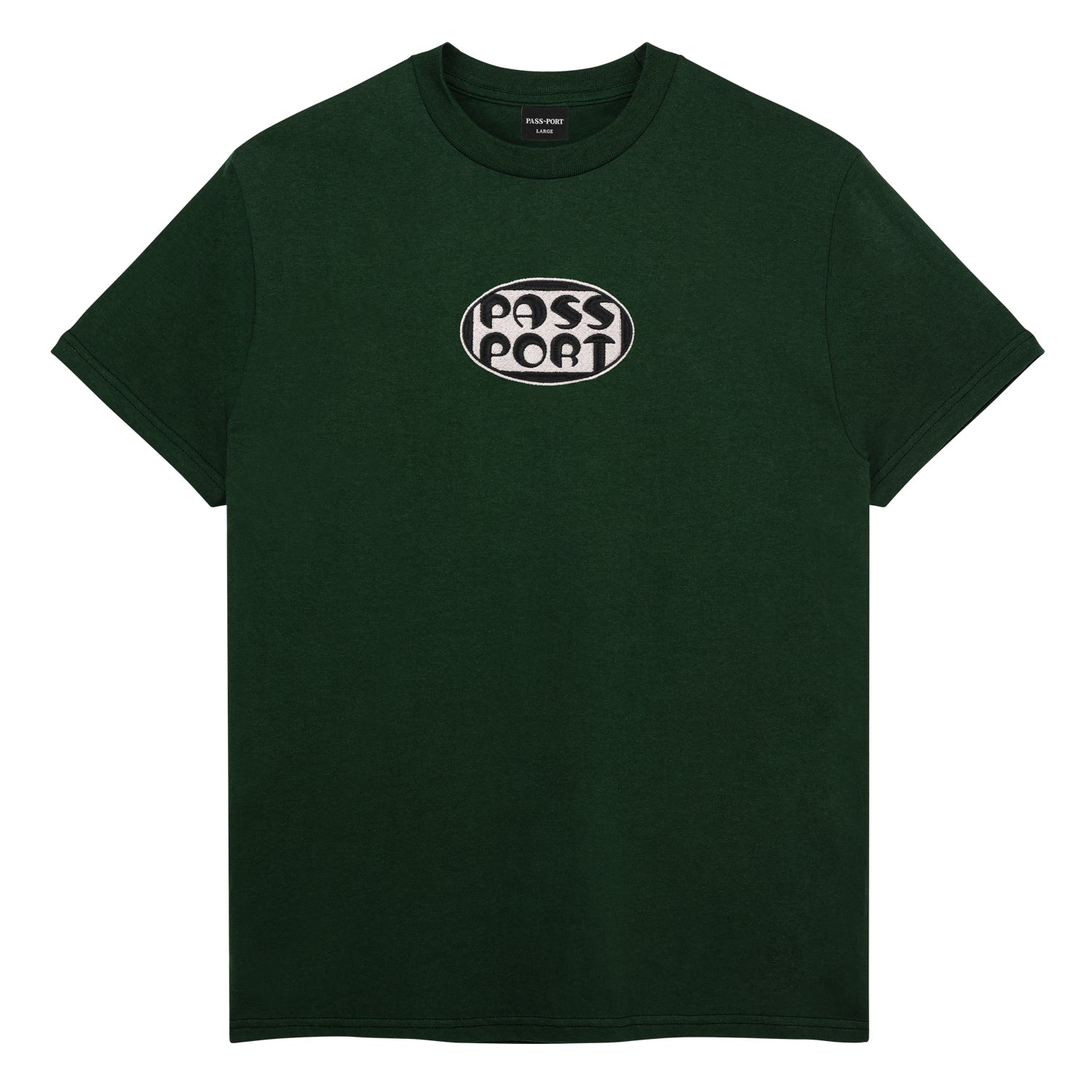 Pass~Port Rounded Tee - Forest Green