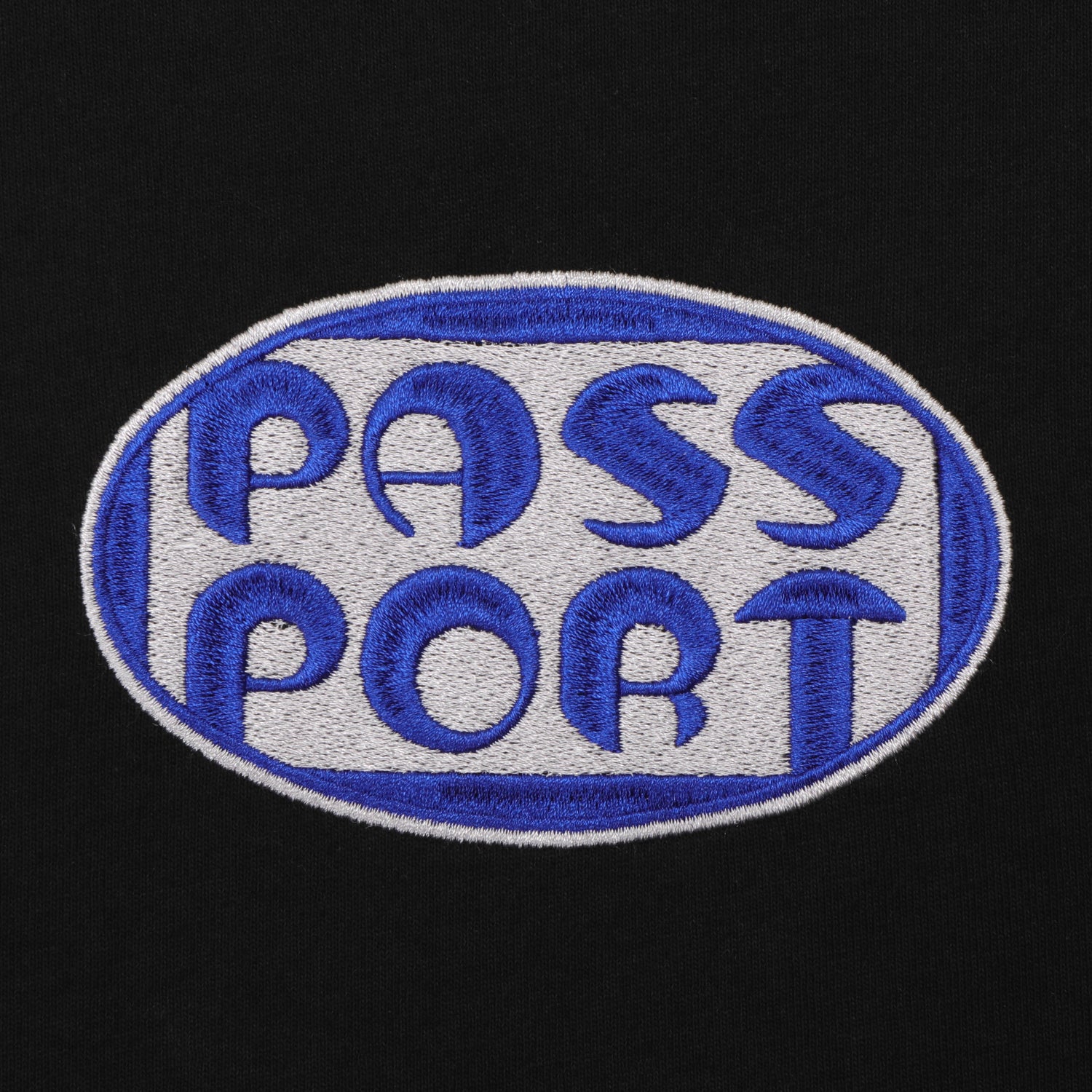 Pass~Port Rounded Tee - Black