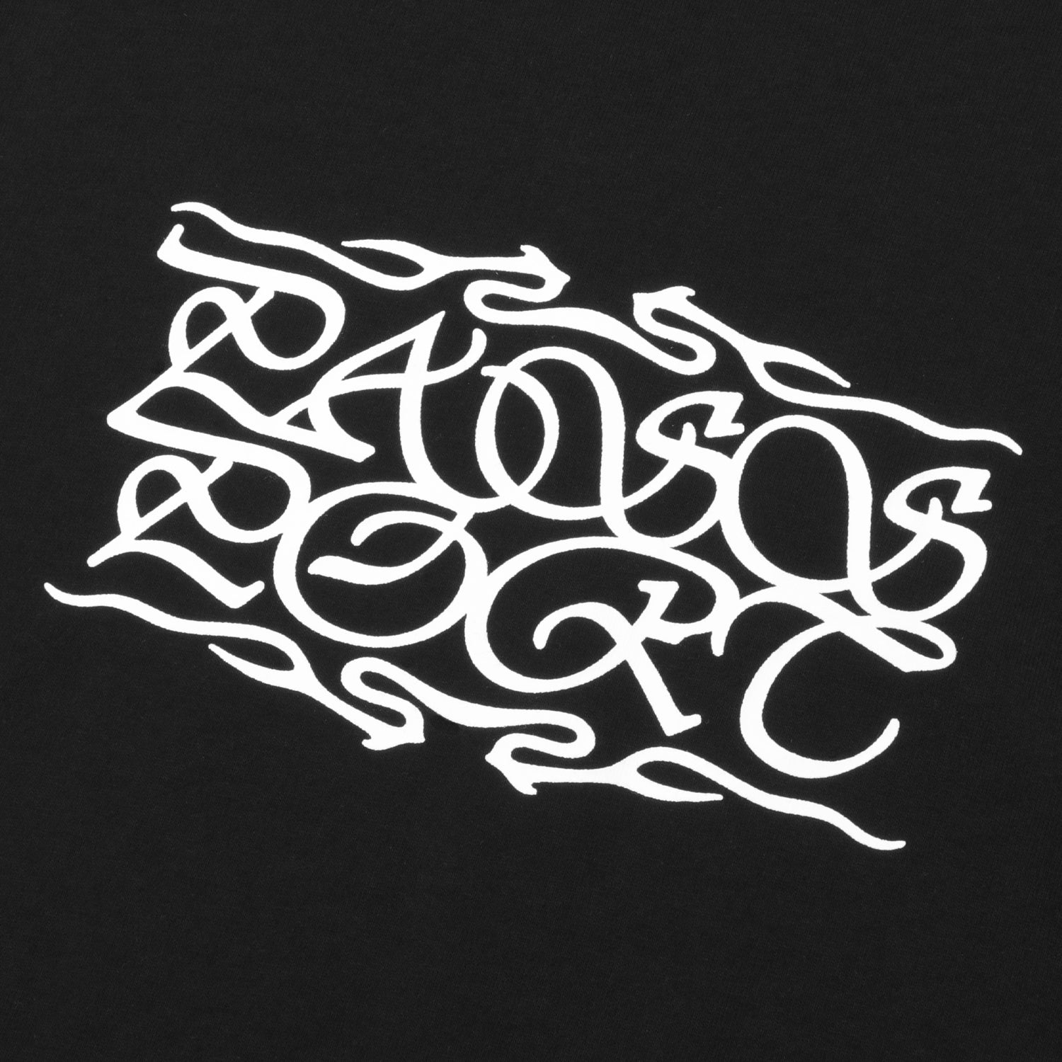 Pass~Port Calligraphy Tee - Black