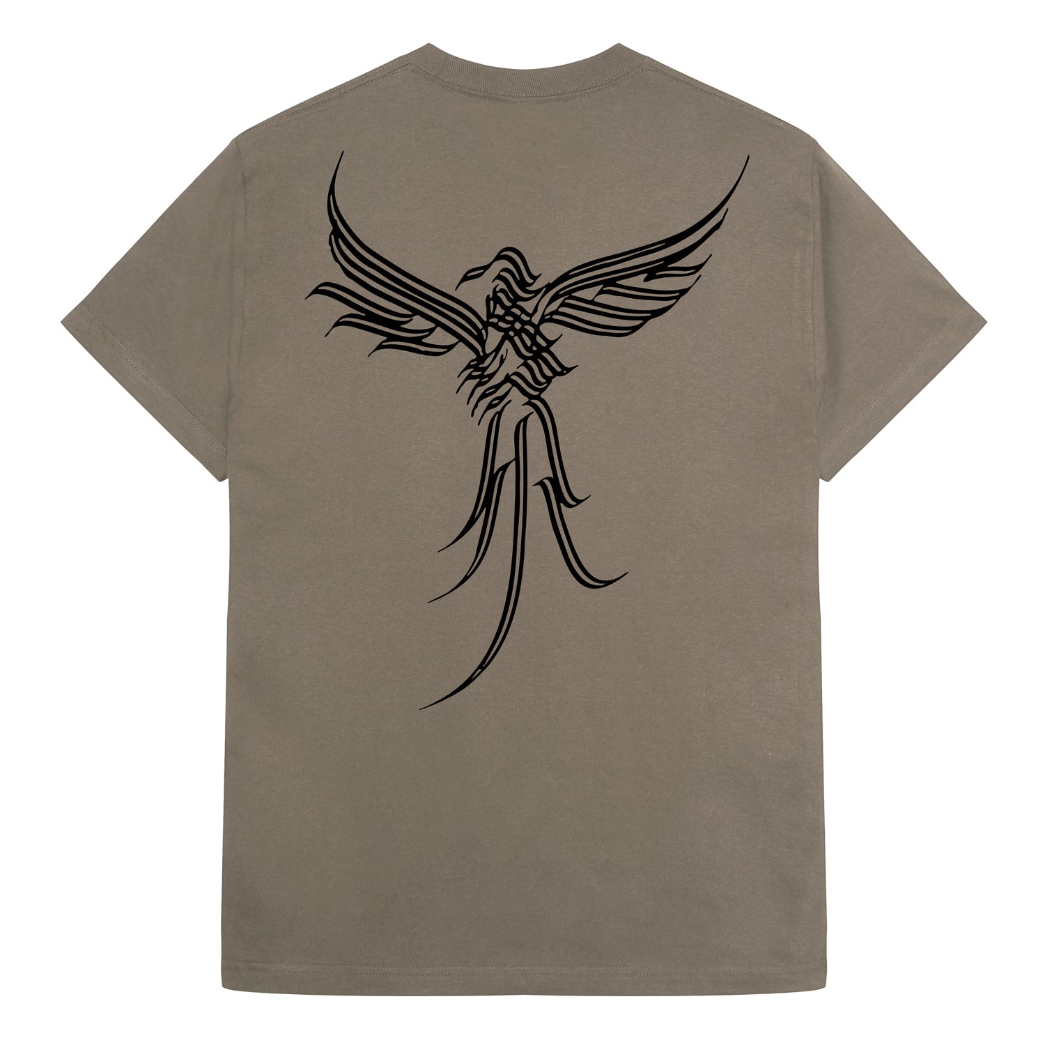 Pass~Port Calligraphy Tee - Khaki