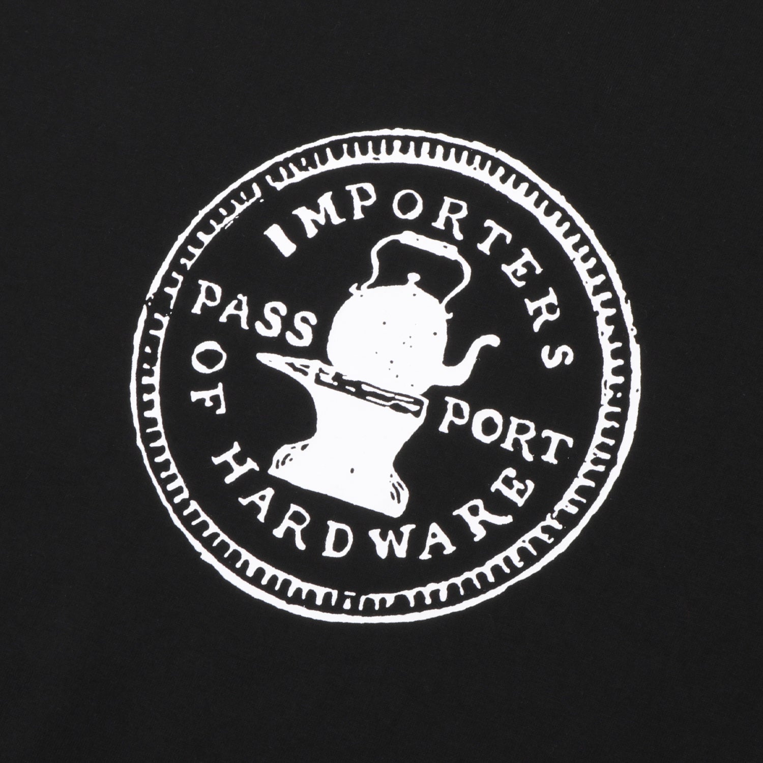 Pass~Port Importer Tee - Black