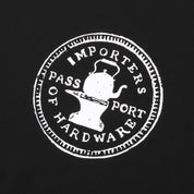 Pass~Port Importer Tee - Black