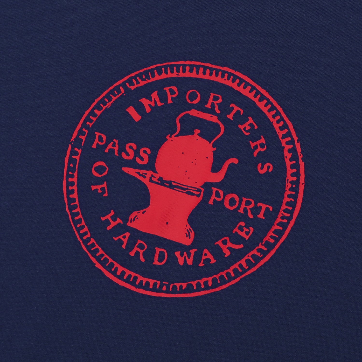 Pass~Port Importer Tee - Navy