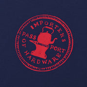 Pass~Port Importer Tee - Navy