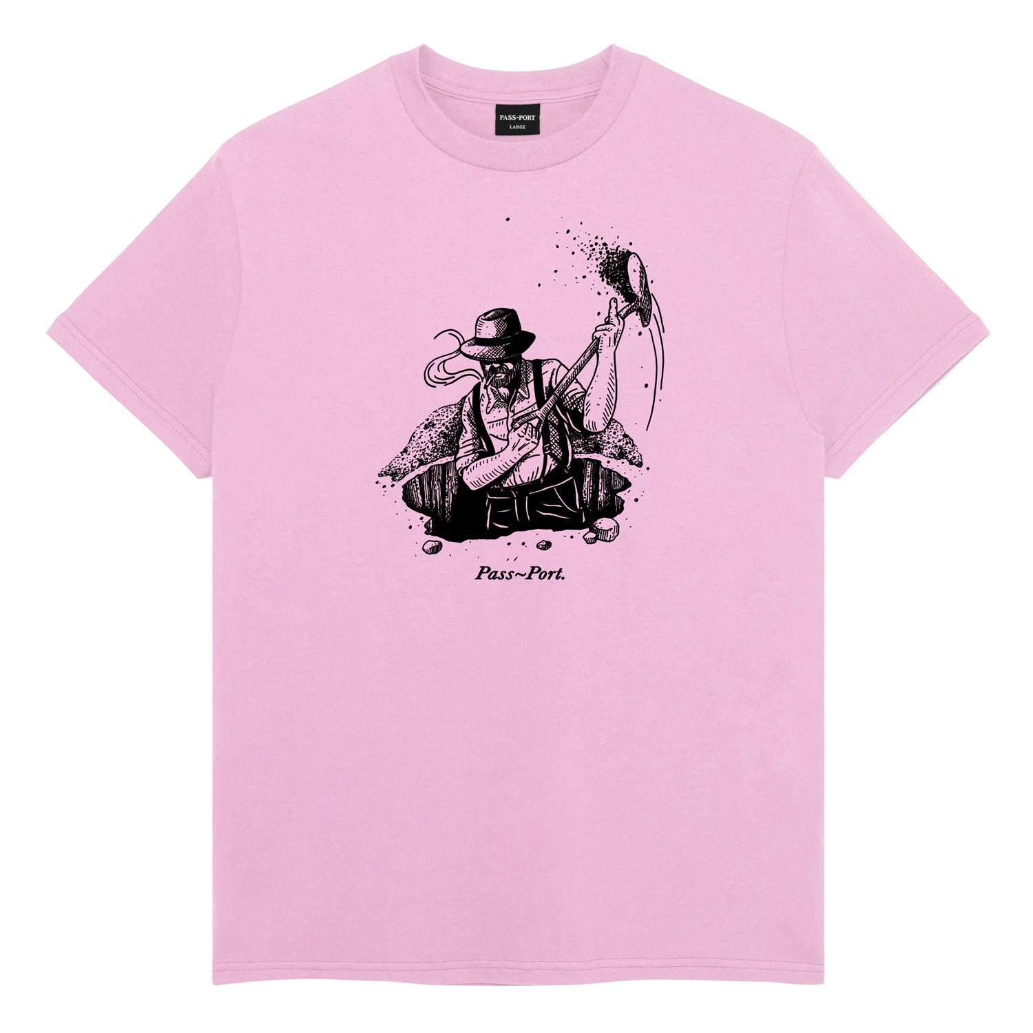 Pass~Port Dig Tee - Light Pink
