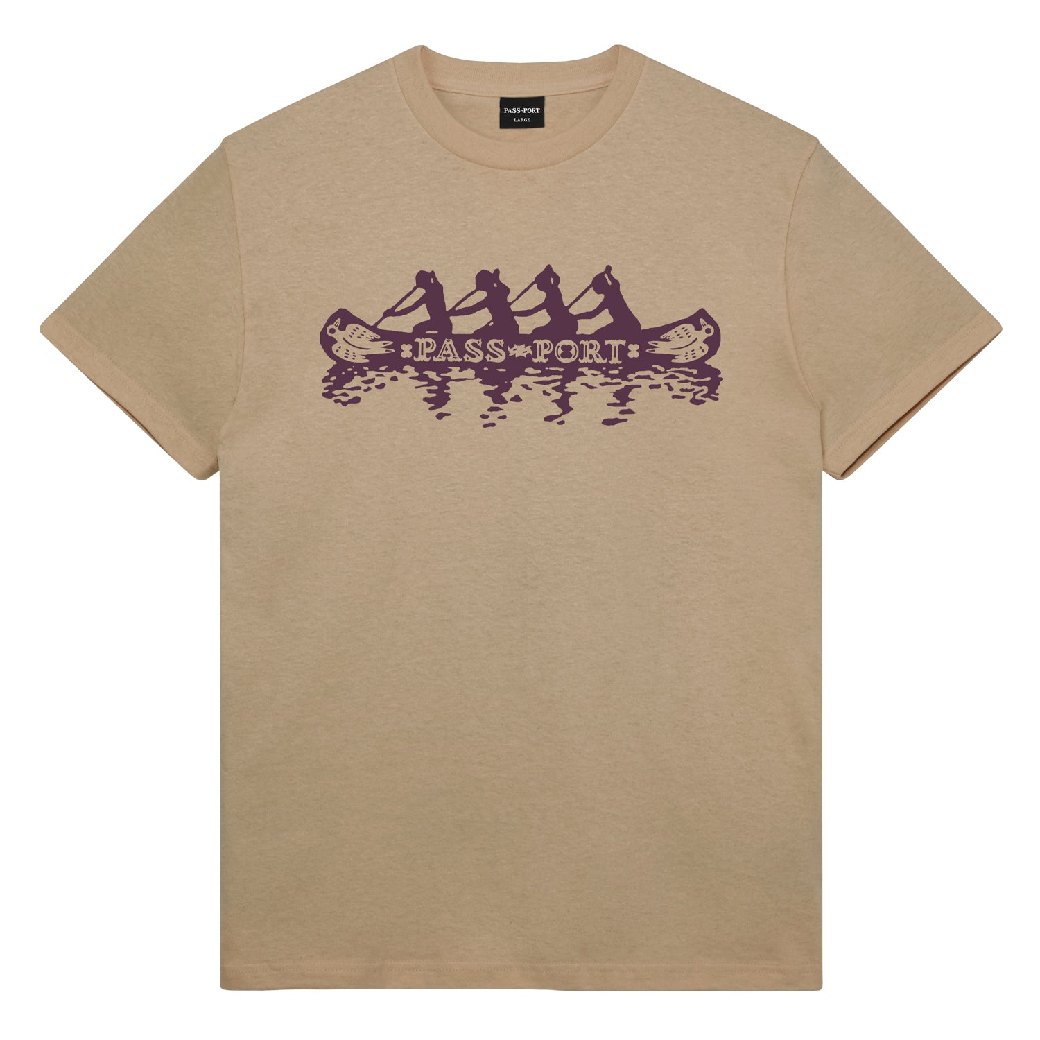 Pass~Port Canoe Tee - Sand
