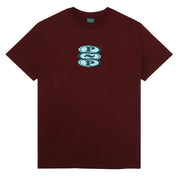 Pass~Port Hoops Tee - Maroon