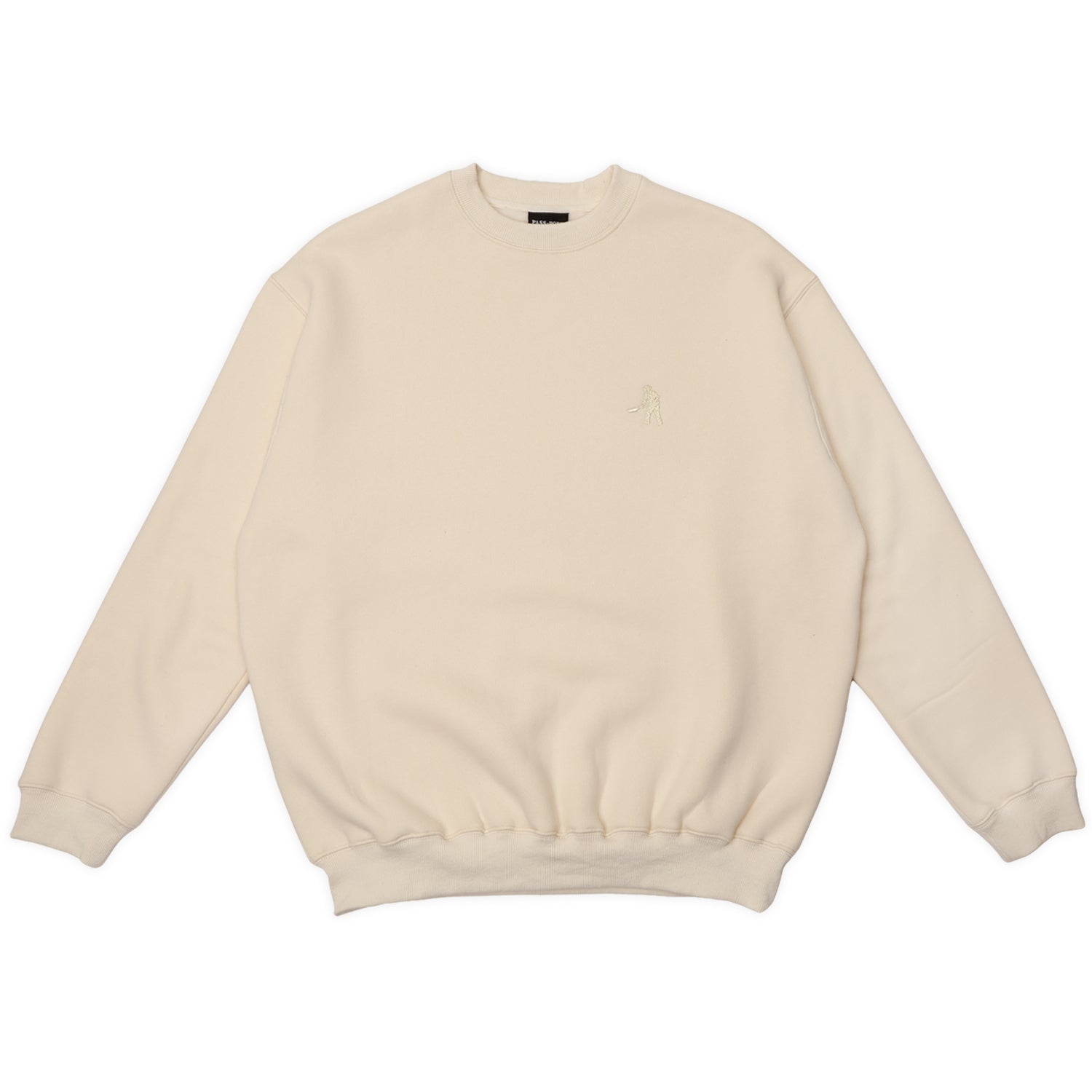 Pass~Port Solid Workers Sweater - Natural