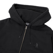 Pass~Port Solid Workers Zip Hood - Black