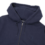 Pass~Port Solid Workers Zip Hood - Navy