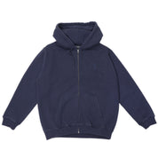 Pass~Port Solid Workers Zip Hood - Navy