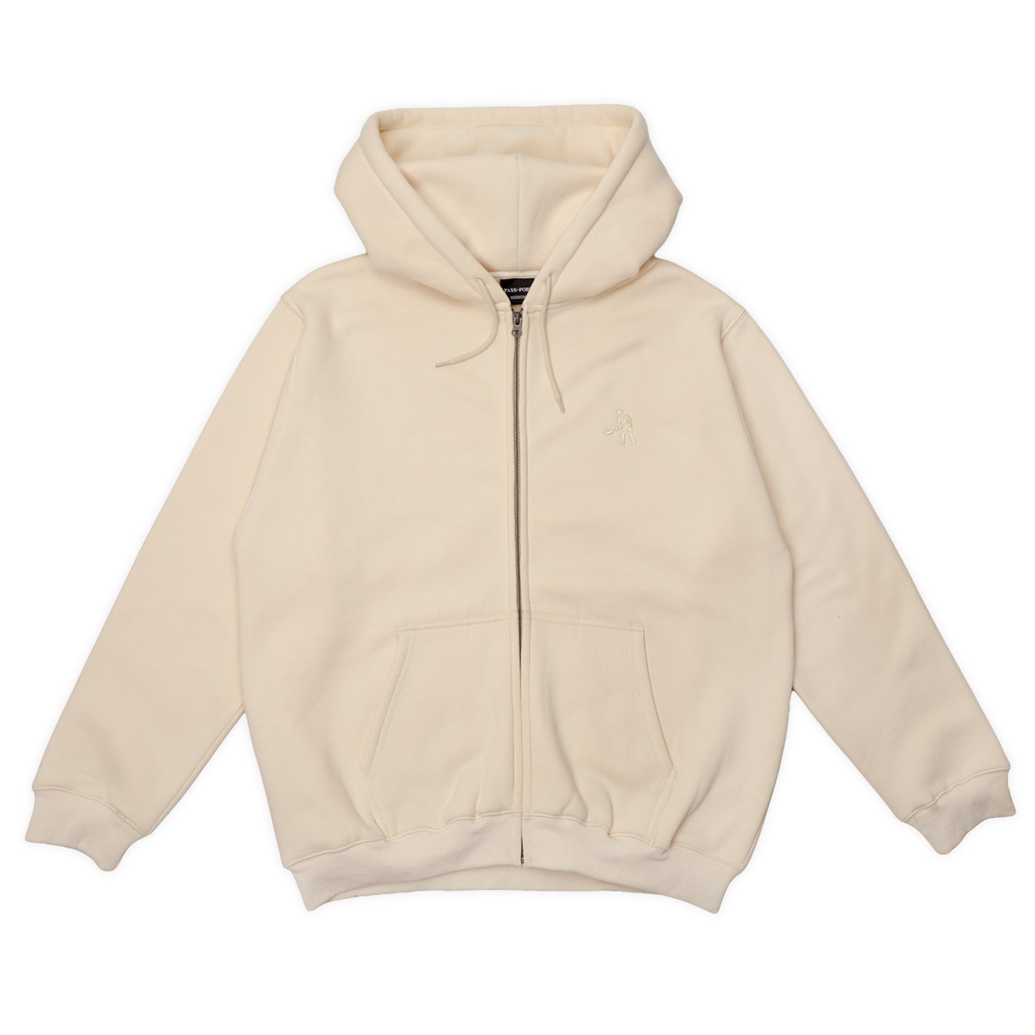 Pass~Port Solid Workers Zip Hood - Natural