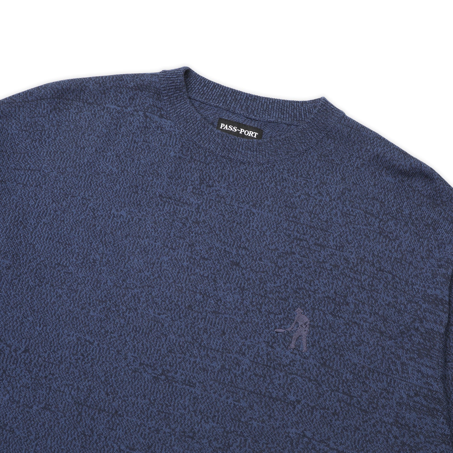 Pass~Port Heather Knit Sweater - Navy