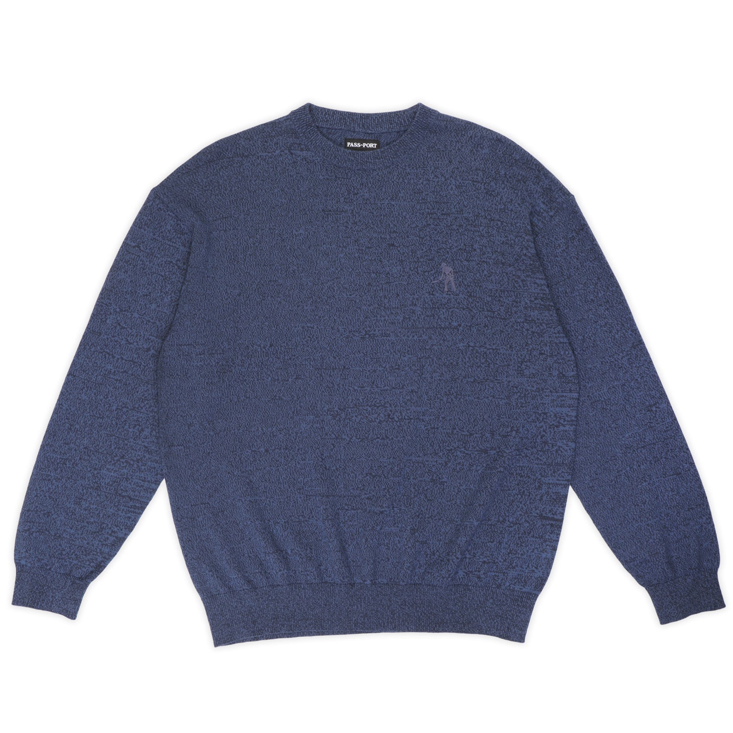 Pass~Port Heather Knit Sweater - Navy