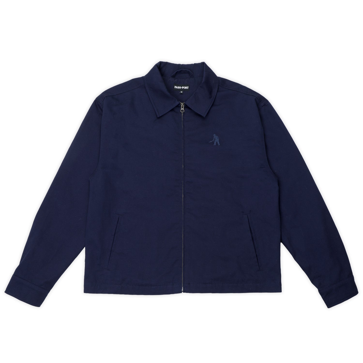 Pass~Port Solid Workers Jacket - Navy