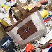 Pass~Port Radish RPET Mesh Tote Bag - Brown