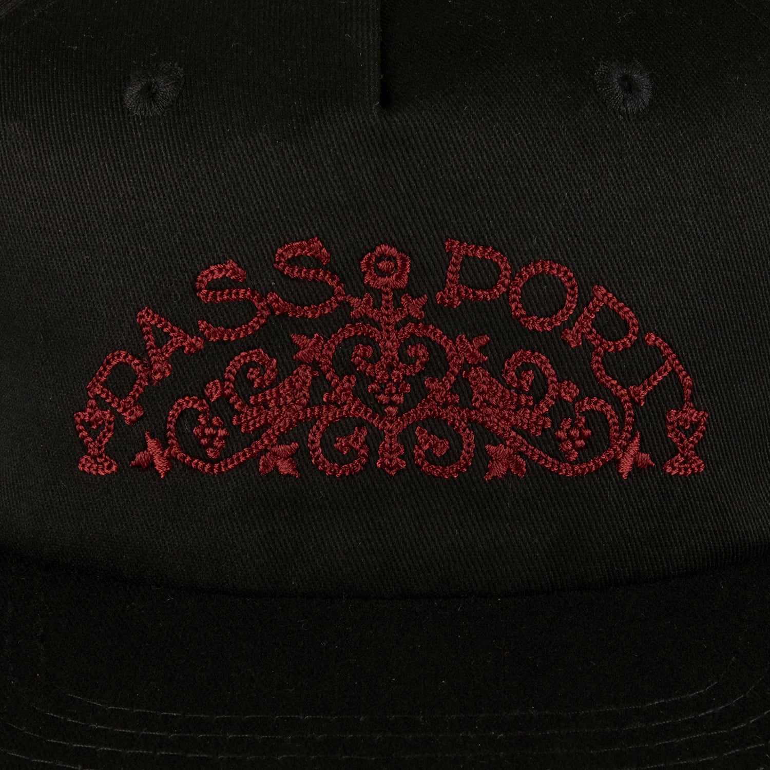 Pass~Port Vineyard Birds Workers Cap - Black