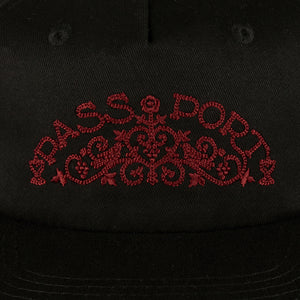 Pass~Port Vineyard Birds Workers Cap - Black