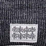 Pass~Port Edible Flowers Beanie - Black / White Speckle