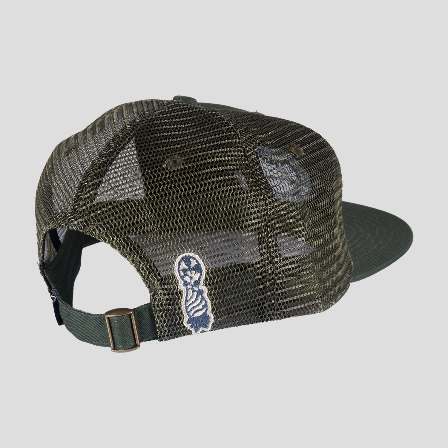 Pass~Port Fretworks Workers Trucker - Elm